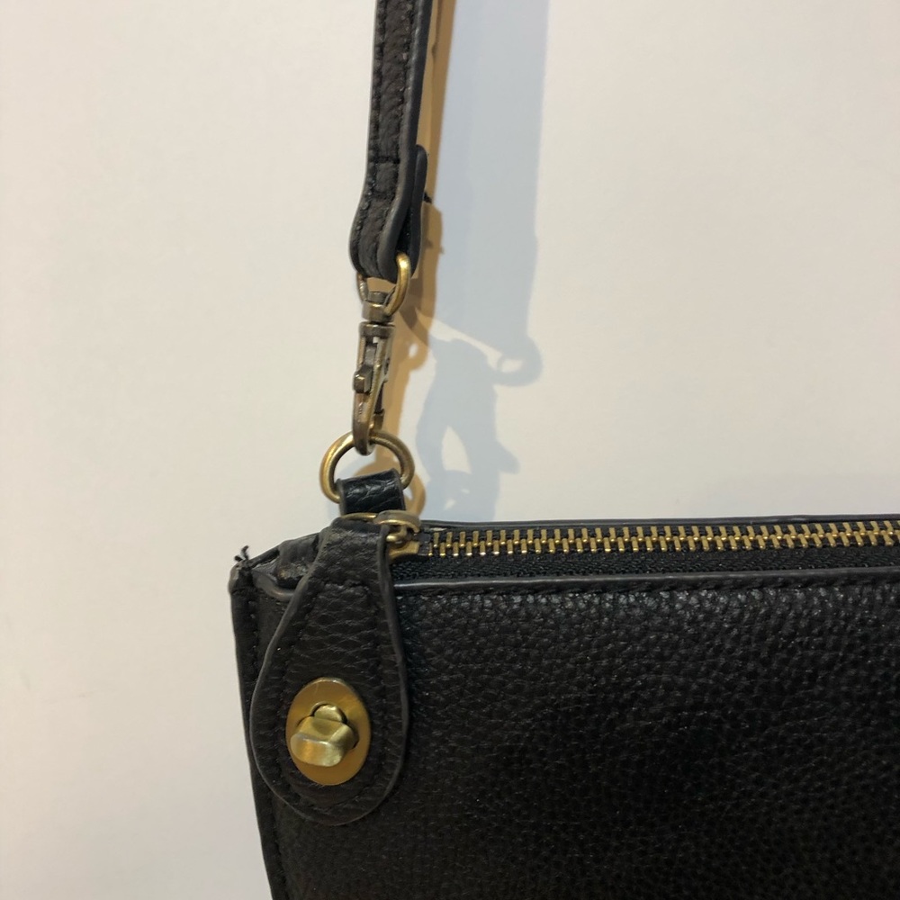 💜 Sale 3 for 15 Black faux leather Cross Body - Picture 2 of 8